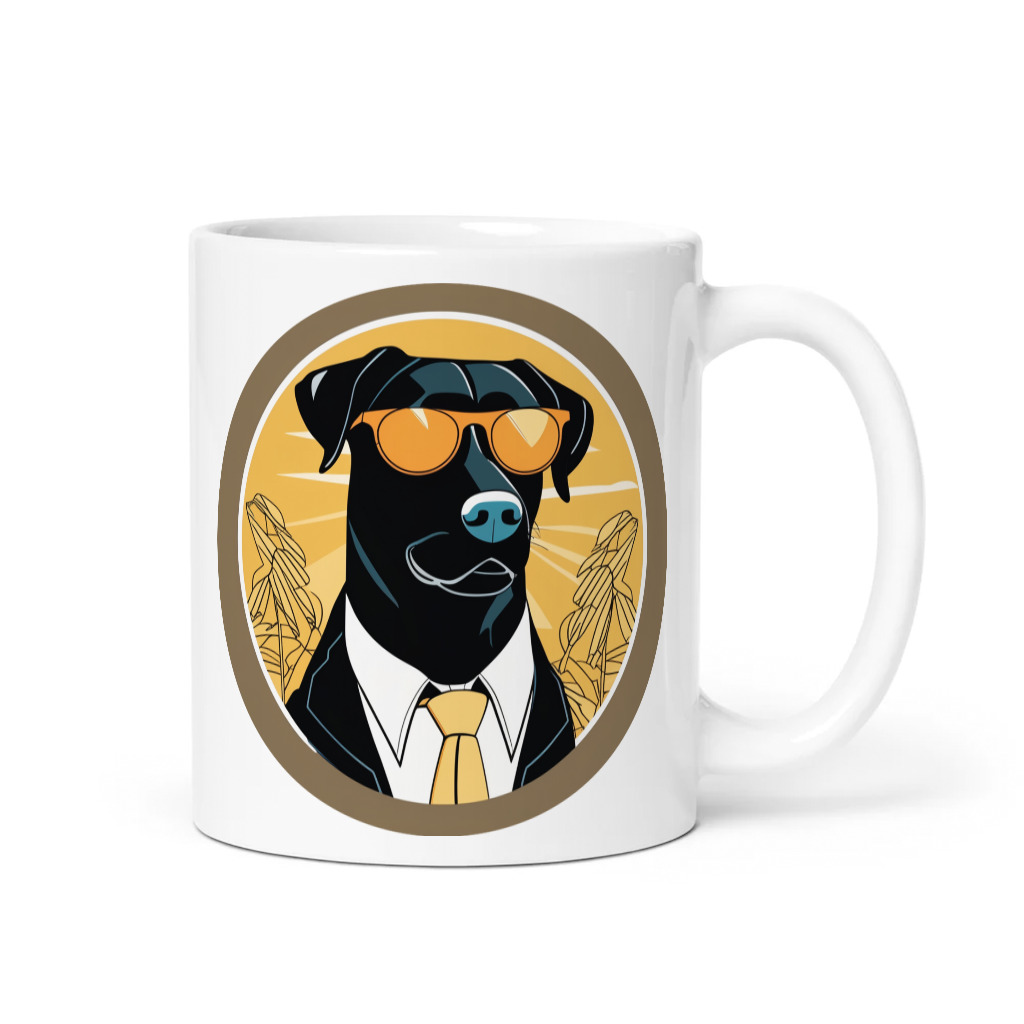 PugMug Custom Black Labrador Retriever Mug