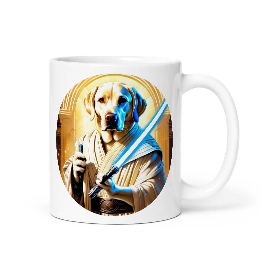 PugMug Custom White Labrador Retriever Mug
