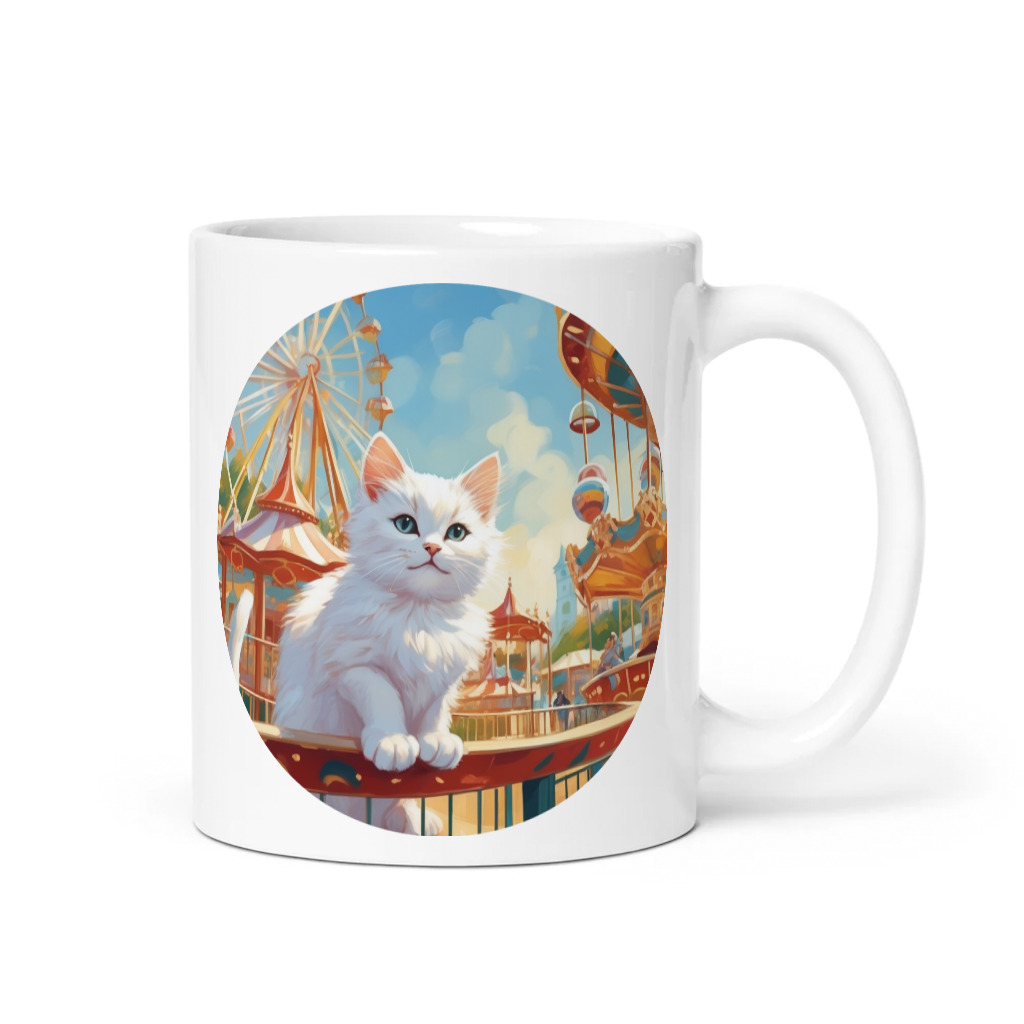 PugMug Custom White Companion Cat Mug