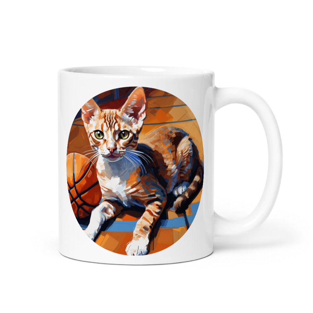 PugMug Custom Tabby Devon Rex Cat Mug