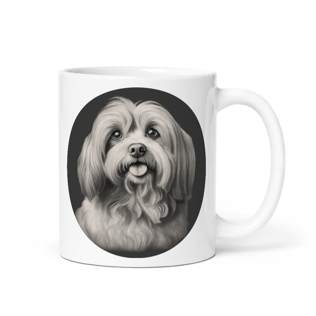 PugMug Custom Tan Havanese Dog Mug