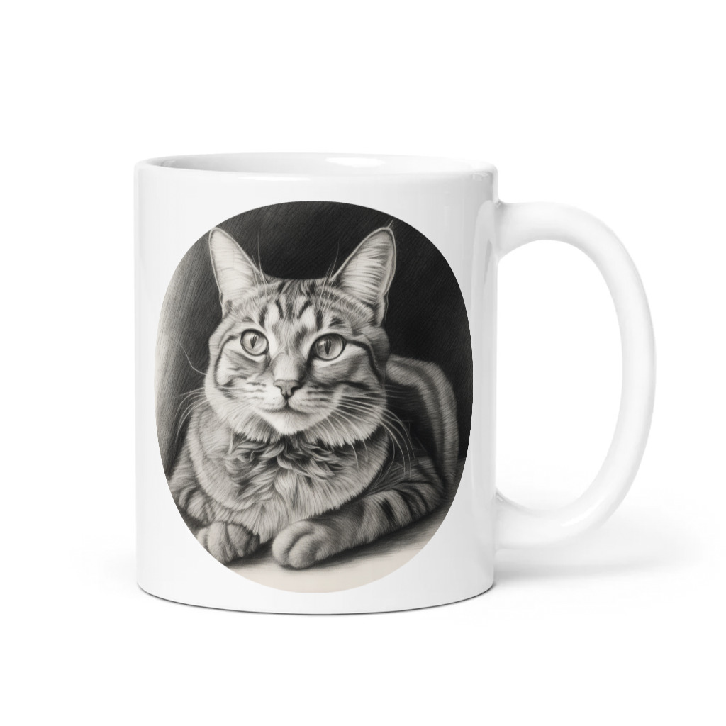 PugMug Custom Tabby Companion Cat Mug