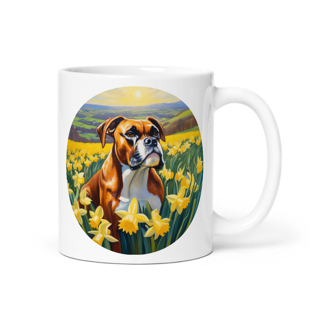 PugMug Custom Boxer Dog Mug