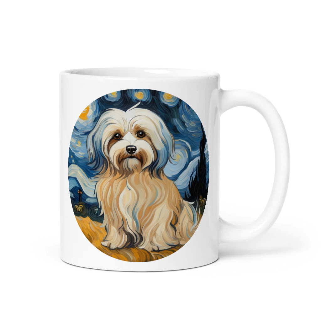 PugMug Custom Tan Havanese Dog Mug