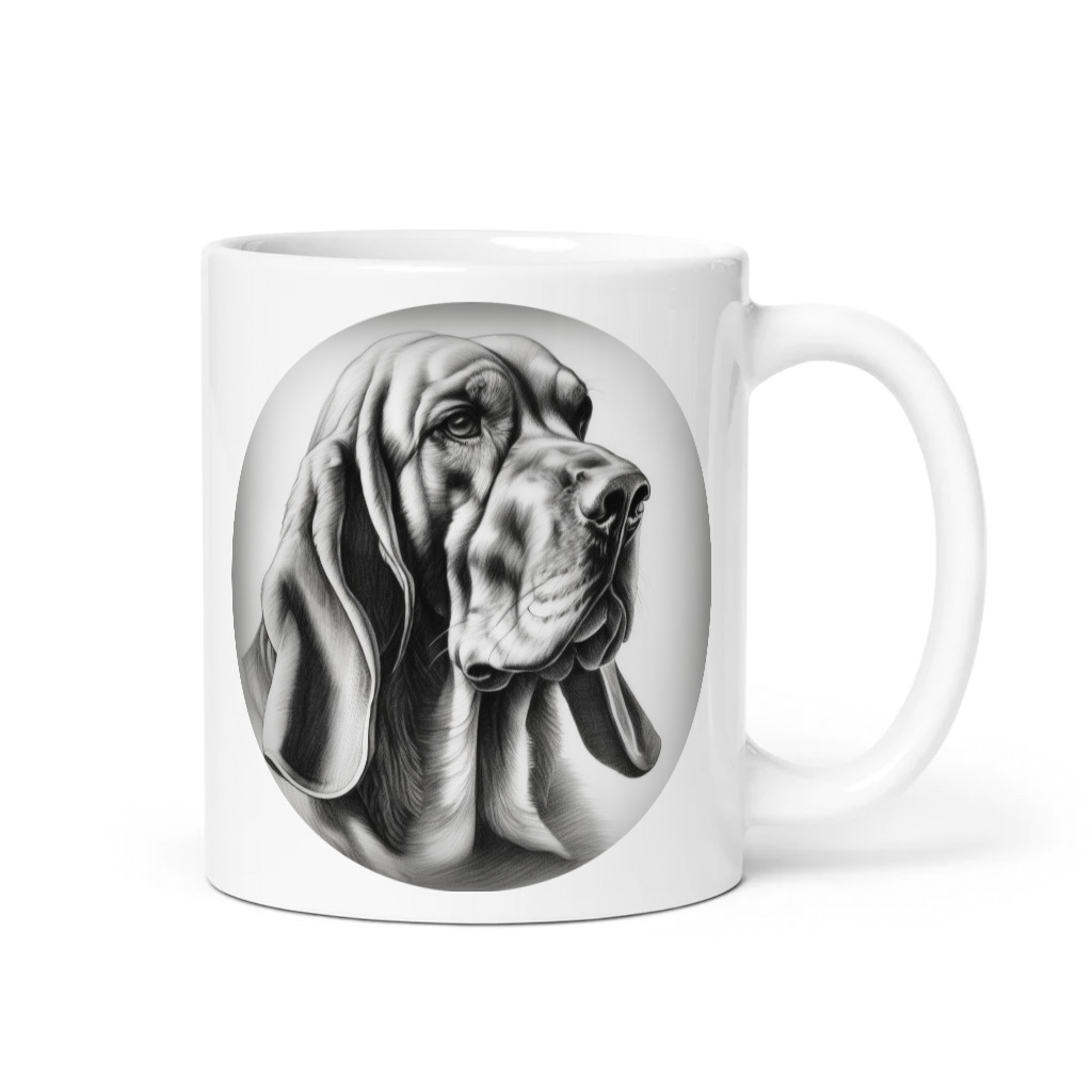 PugMug Custom Bloodhound Mug