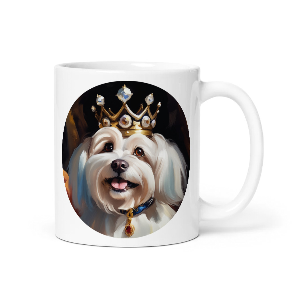 PugMug Custom White Havanese Dog Mug