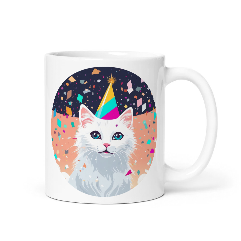 PugMug Custom White Companion Cat Mug