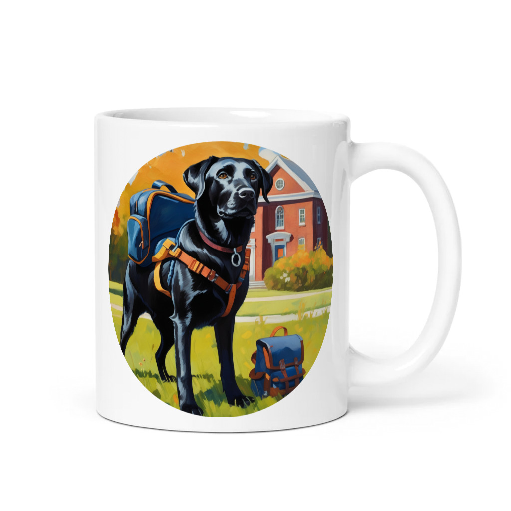 PugMug Custom Black Labrador Retriever Mug