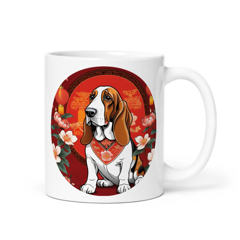 PugMug Custom Basset Hound Mug