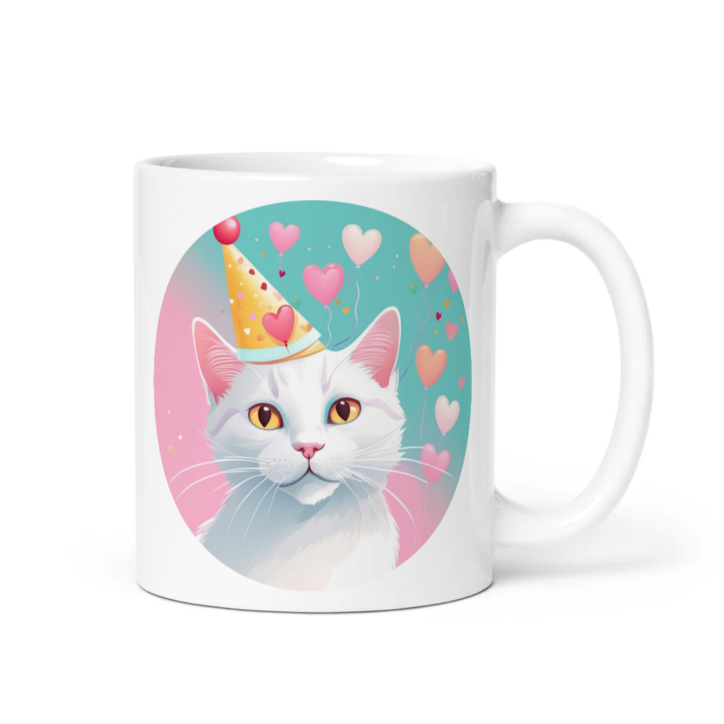 PugMug Custom White Companion Cat Mug
