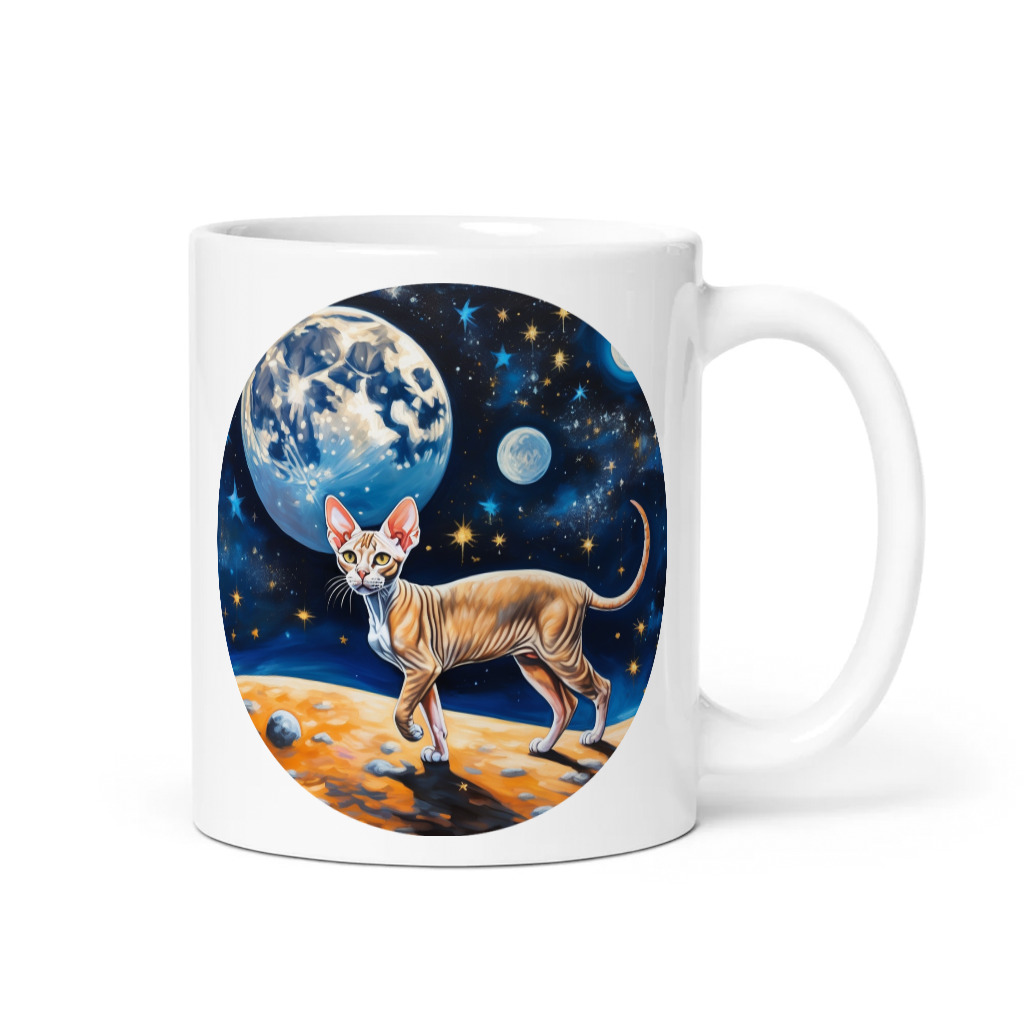 PugMug Custom Tabby Sphynx Cat Mug