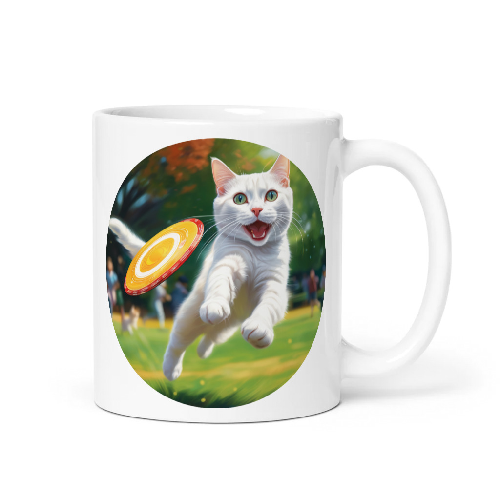 PugMug Custom White Companion Cat Mug