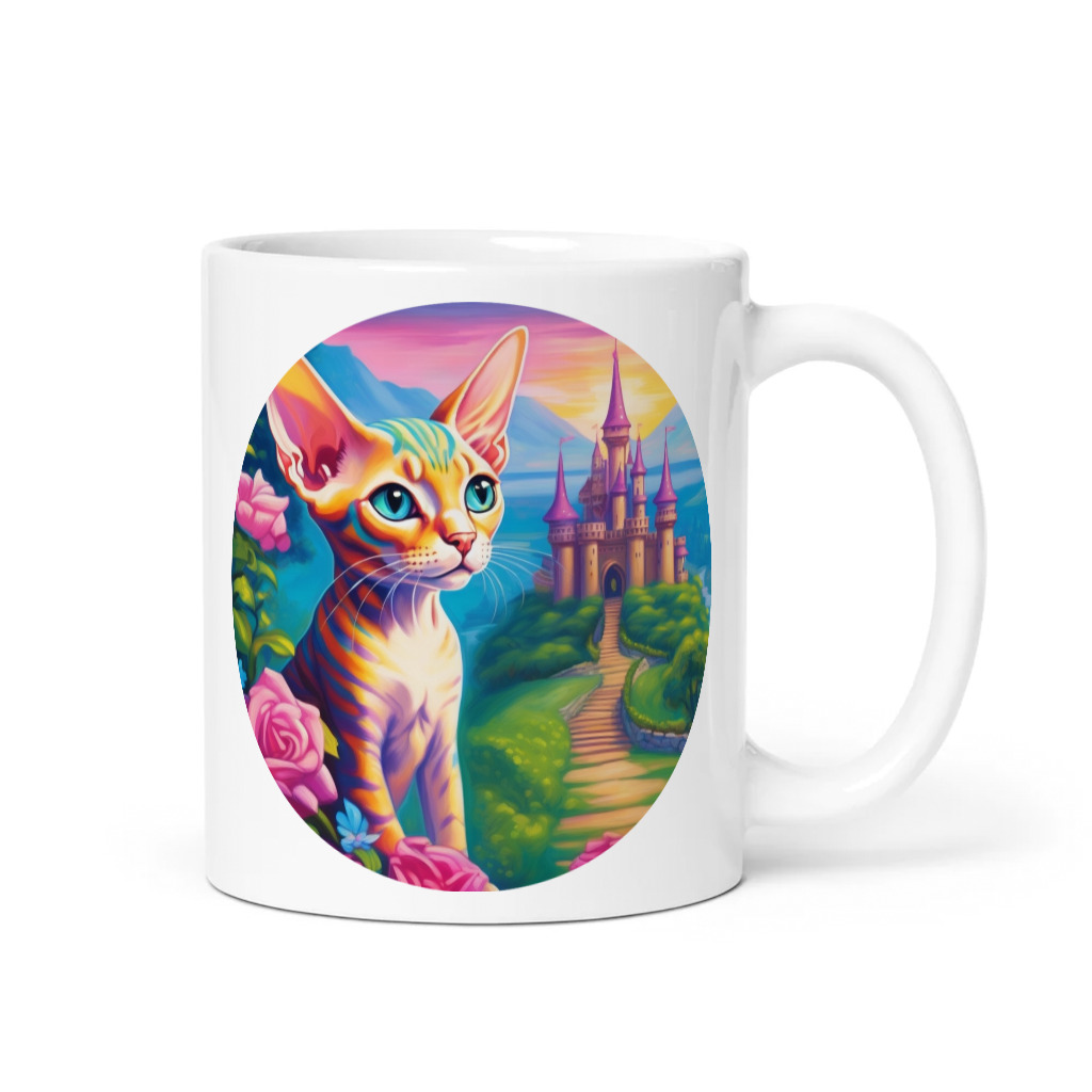 PugMug Custom Tabby Sphynx Cat Mug