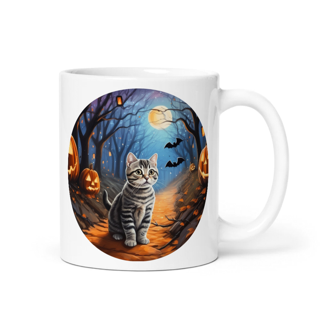 PugMug Custom Tabby Scottish Fold Cat Mug
