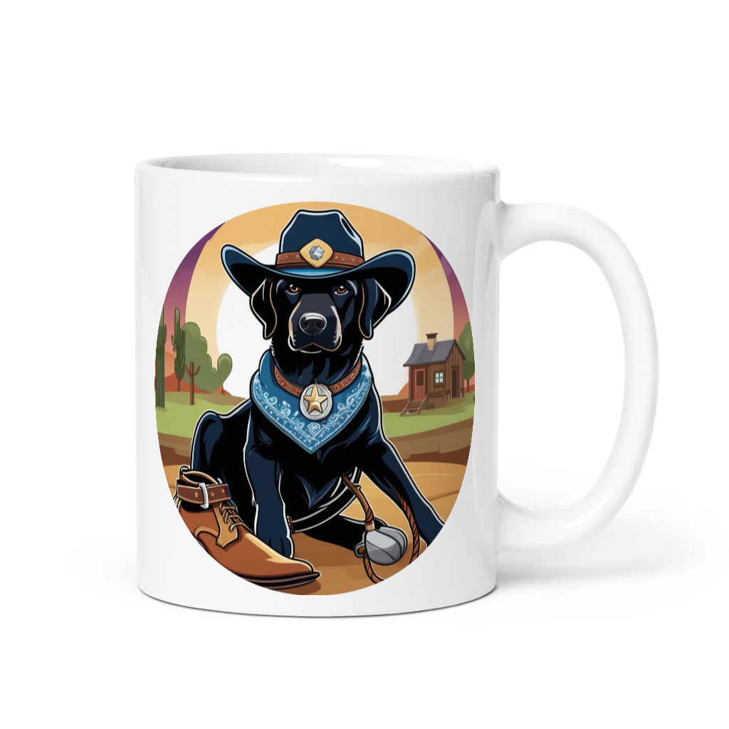 PugMug Custom Black Labrador Retriever Mug