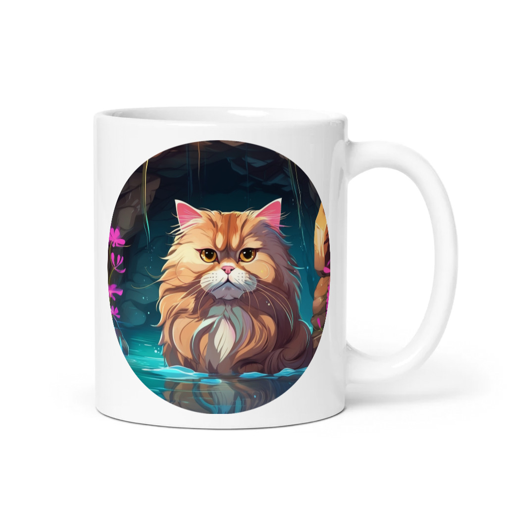 PugMug Custom Tabby Persian Cat Mug
