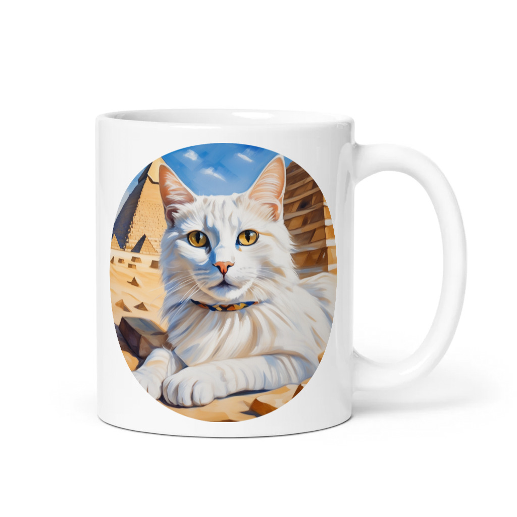 PugMug Custom White Companion Cat Mug
