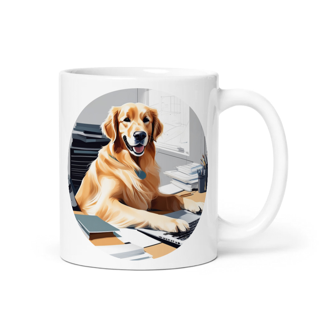 PugMug Custom Golden Retriever Mug