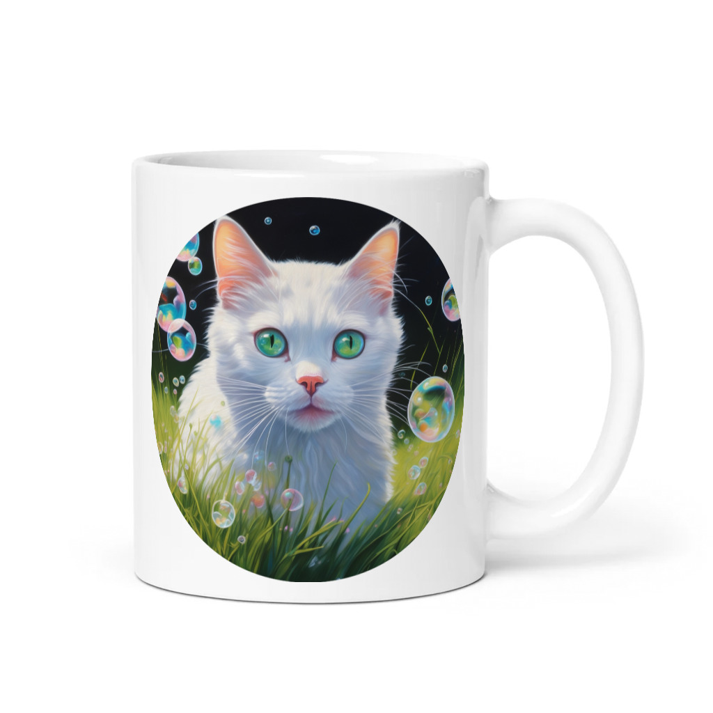 PugMug Custom White Companion Cat Mug