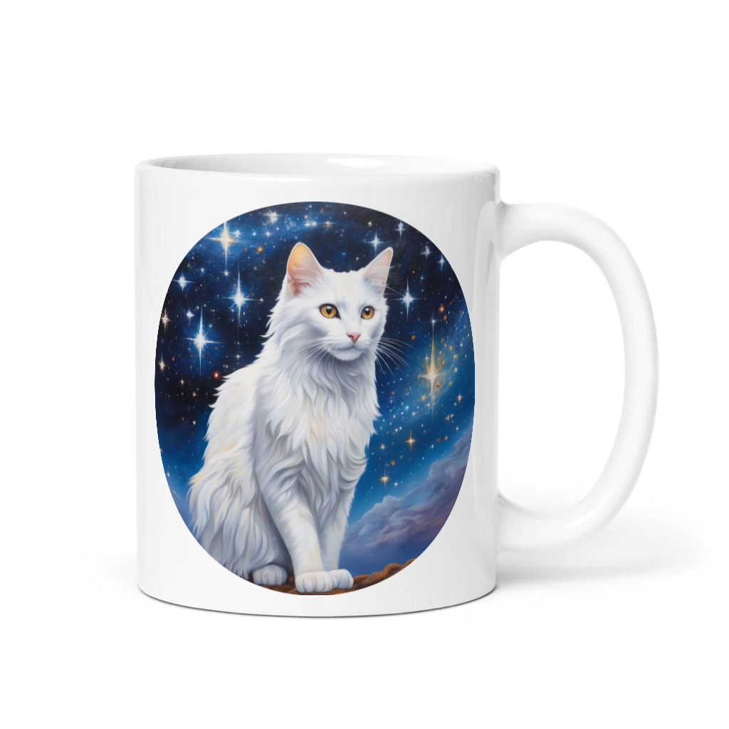 PugMug Custom White Companion Cat Mug