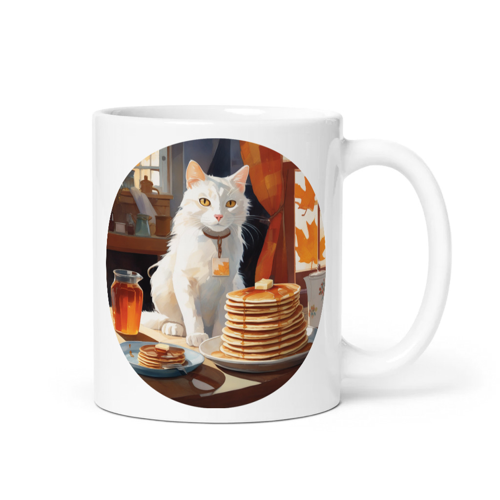 PugMug Custom White Companion Cat Mug