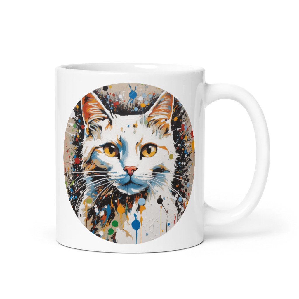PugMug Custom White Companion Cat Mug