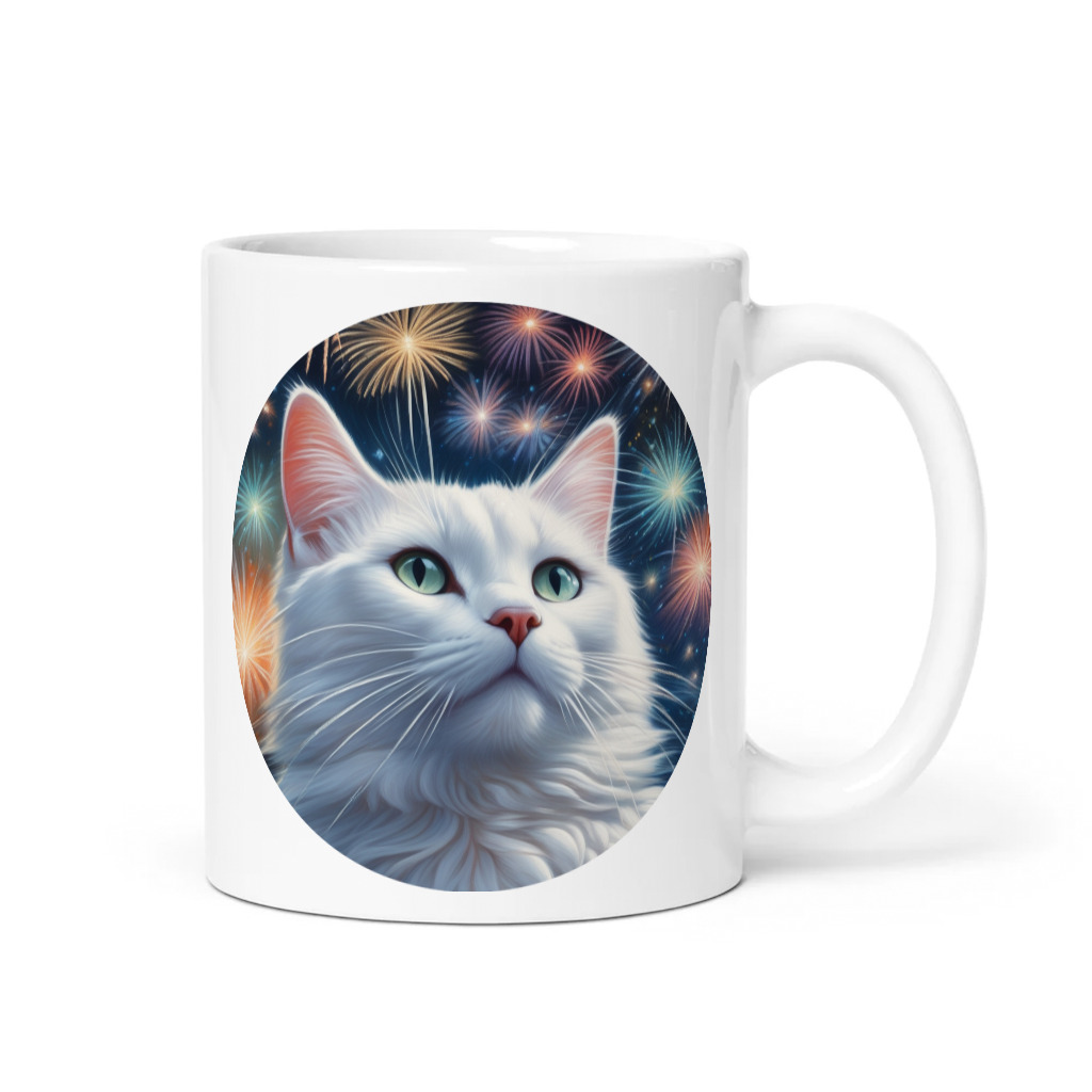 PugMug Custom White Companion Cat Mug