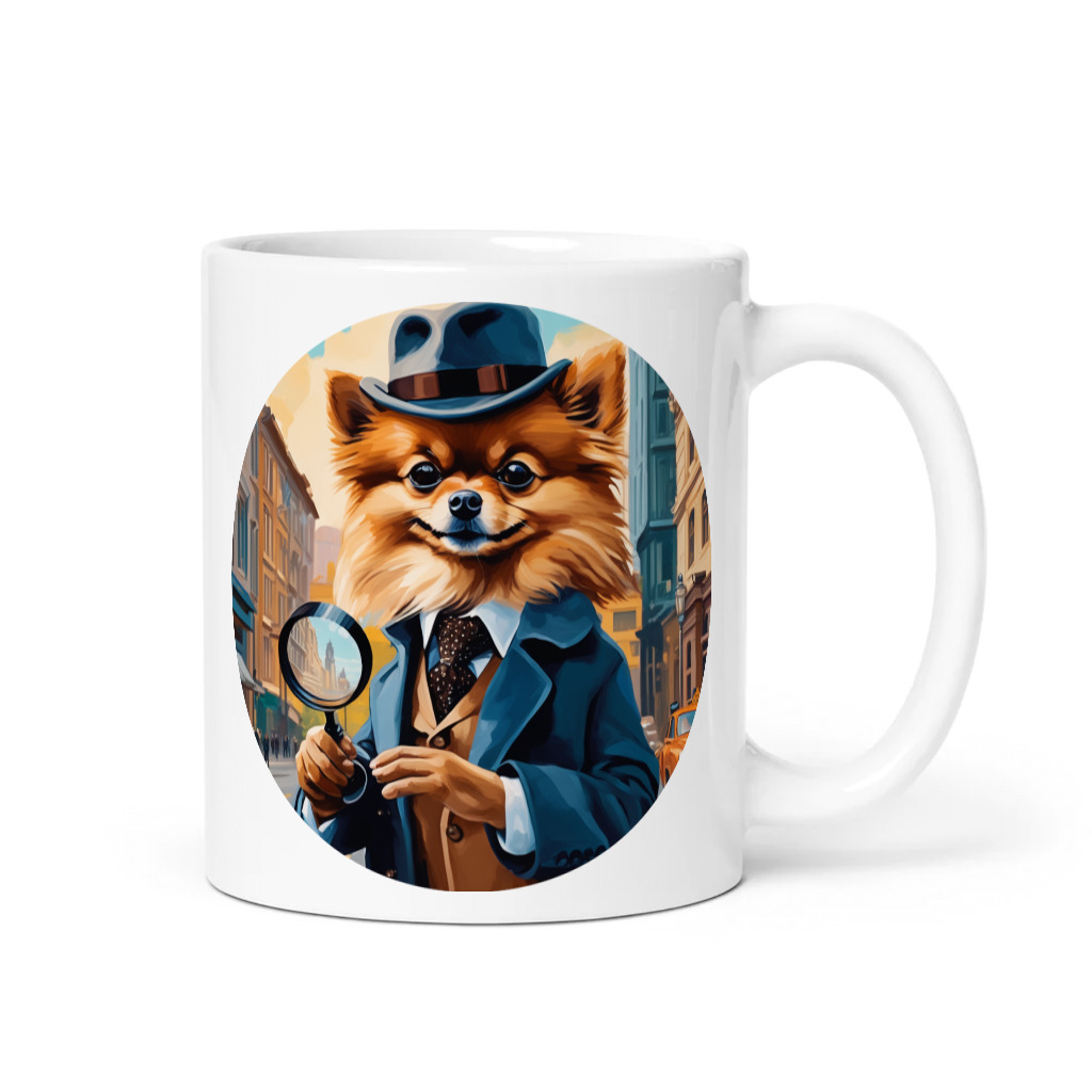 PugMug Custom Tan Pomeranian Mug
