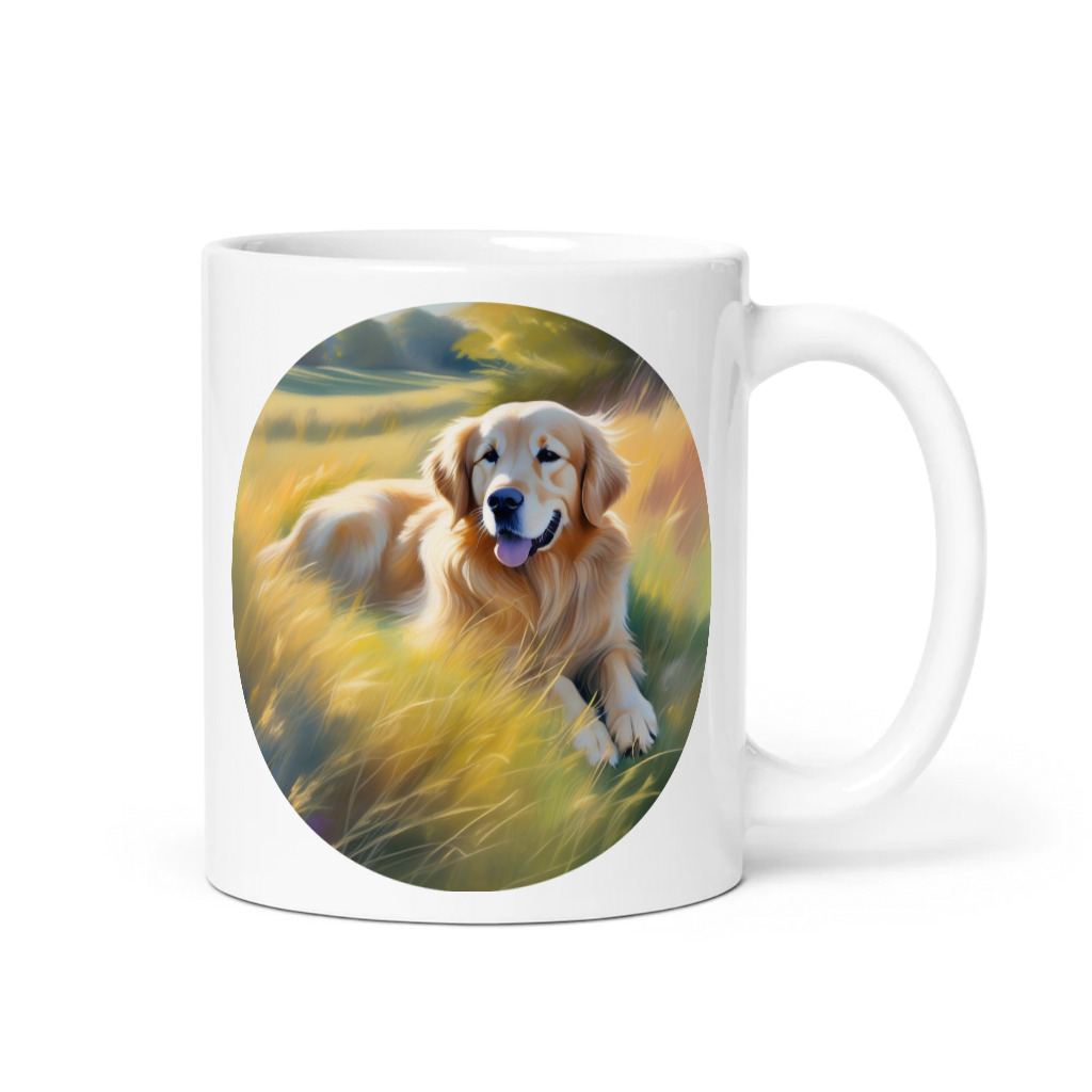 PugMug Custom Golden Retriever Mug