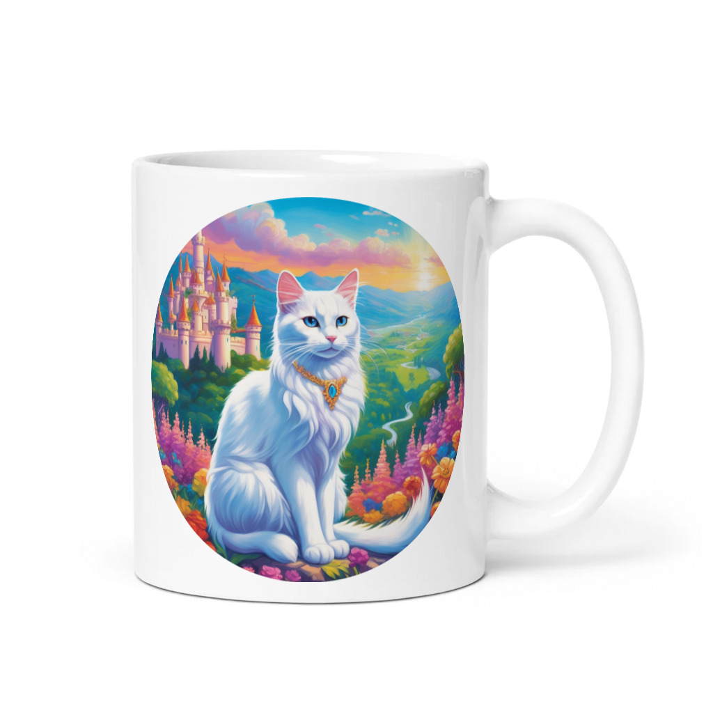 PugMug Custom White Companion Cat Mug