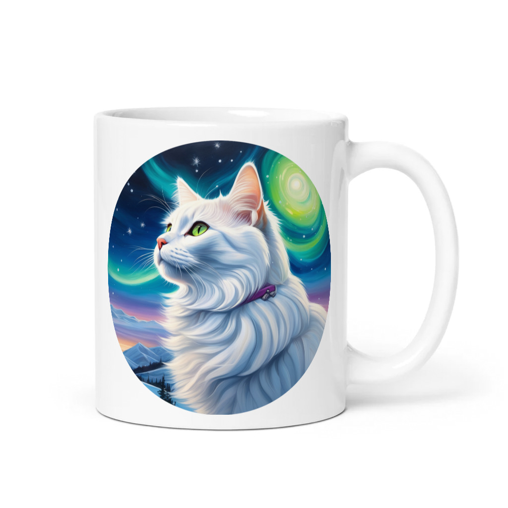 PugMug Custom White Companion Cat Mug