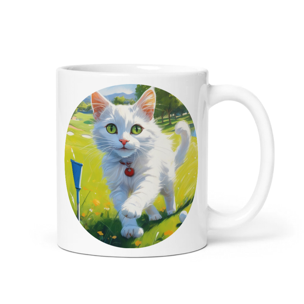 PugMug Custom White Companion Cat Mug