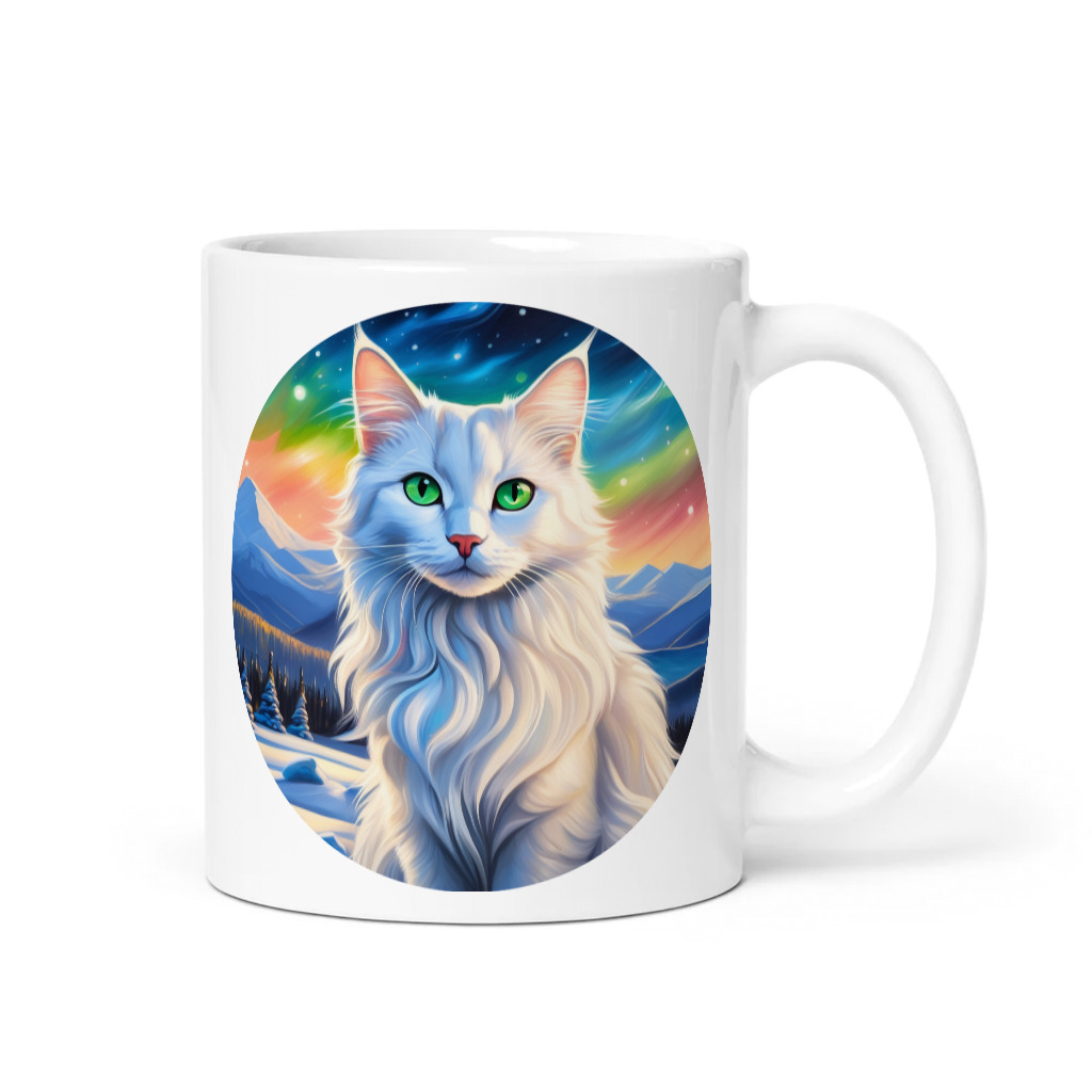 PugMug Custom White Companion Cat Mug