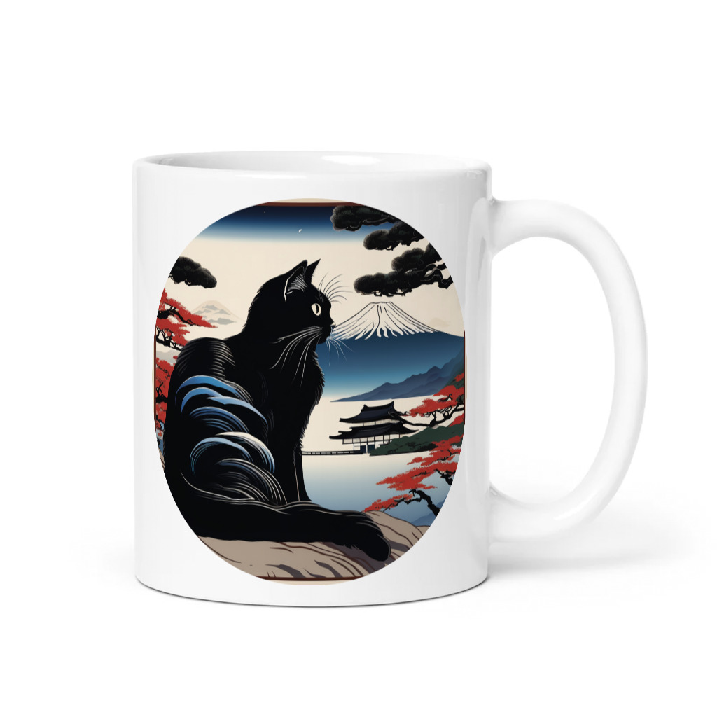 PugMug Custom Black Ragdoll Cat Mug