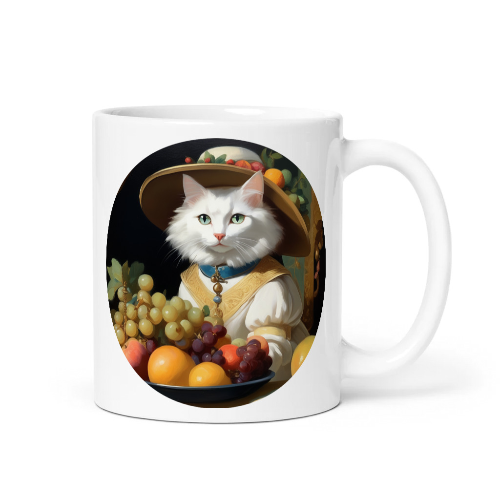 PugMug Custom White Companion Cat Mug