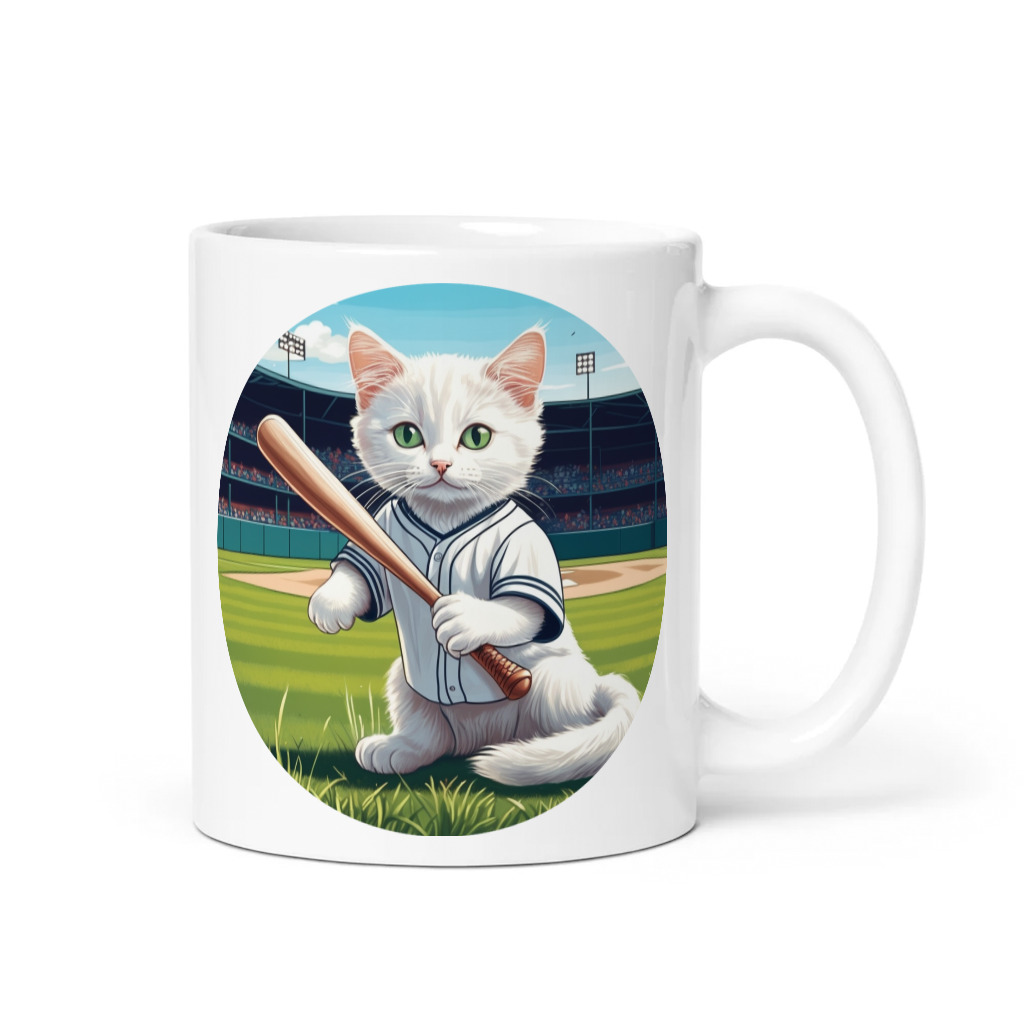 PugMug Custom White Companion Cat Mug