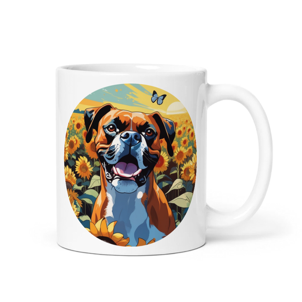 PugMug Custom Boxer Dog Mug