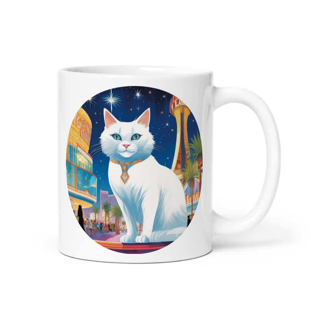PugMug Custom White Companion Cat Mug