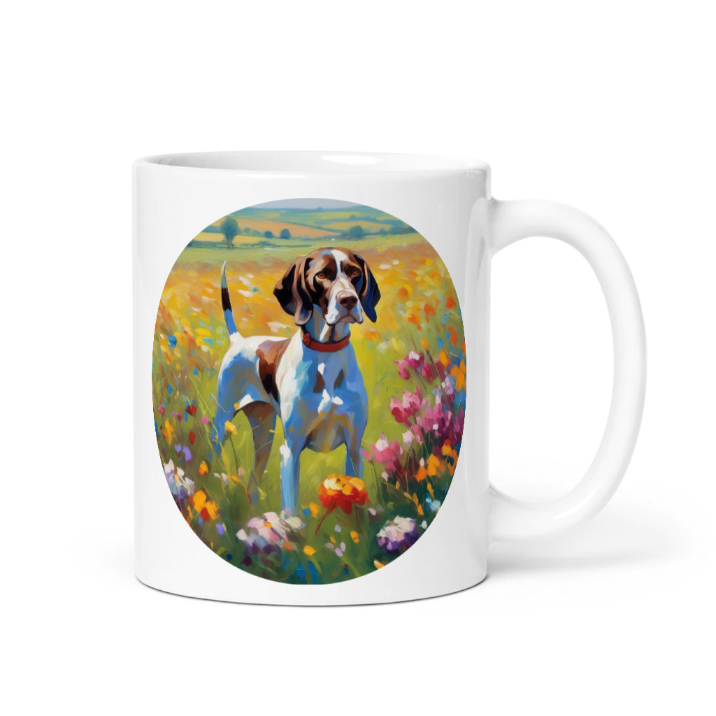PugMug Custom Pointer Dog Mug