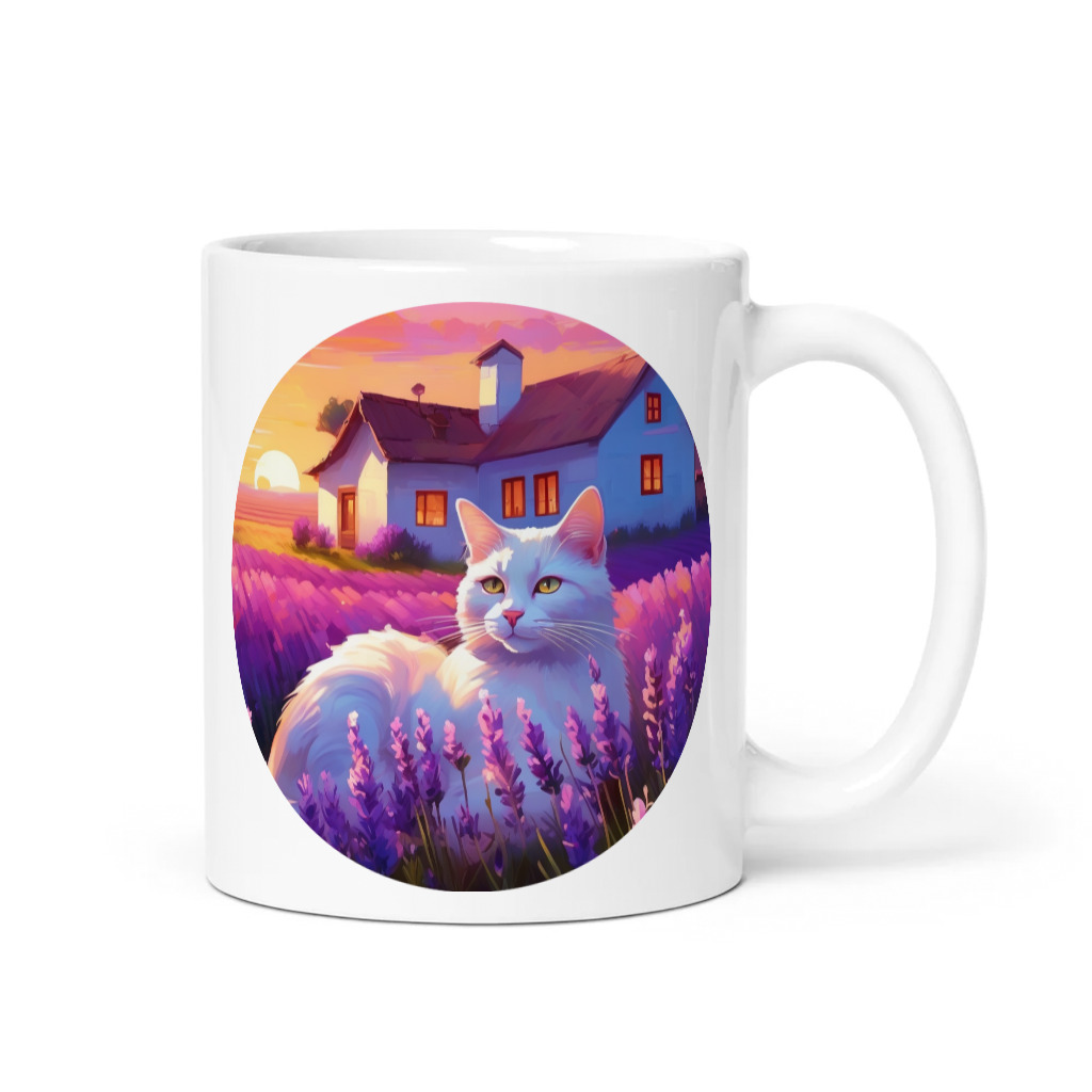 PugMug Custom White Companion Cat Mug