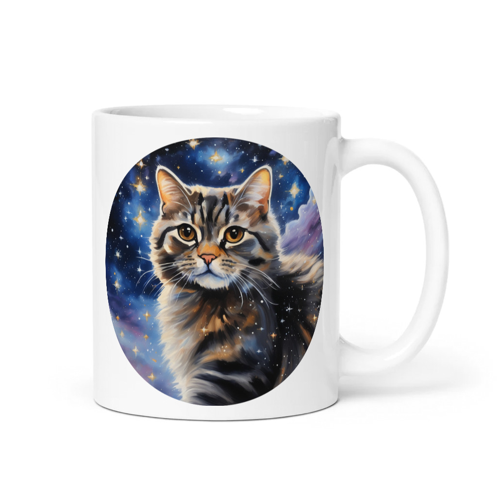 PugMug Custom Tabby Scottish Fold Cat Mug