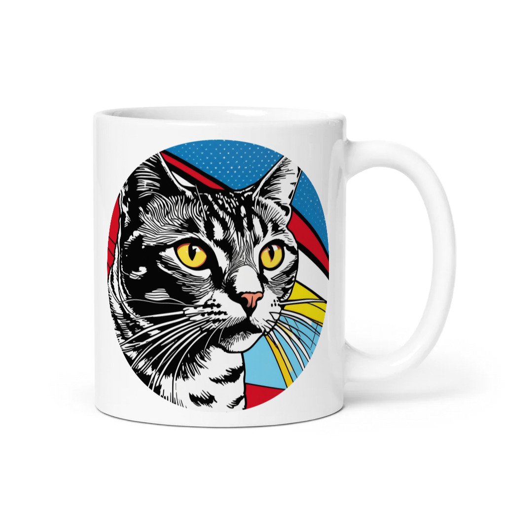 PugMug Custom Black American Shorthair Cat Mug