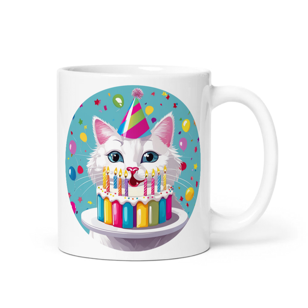 PugMug Custom White Companion Cat Mug