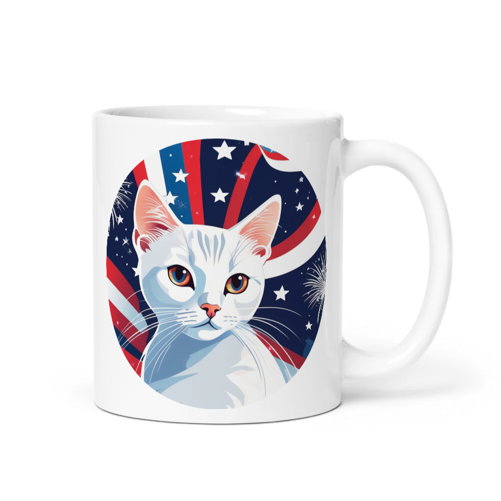 PugMug Custom White Companion Cat Mug