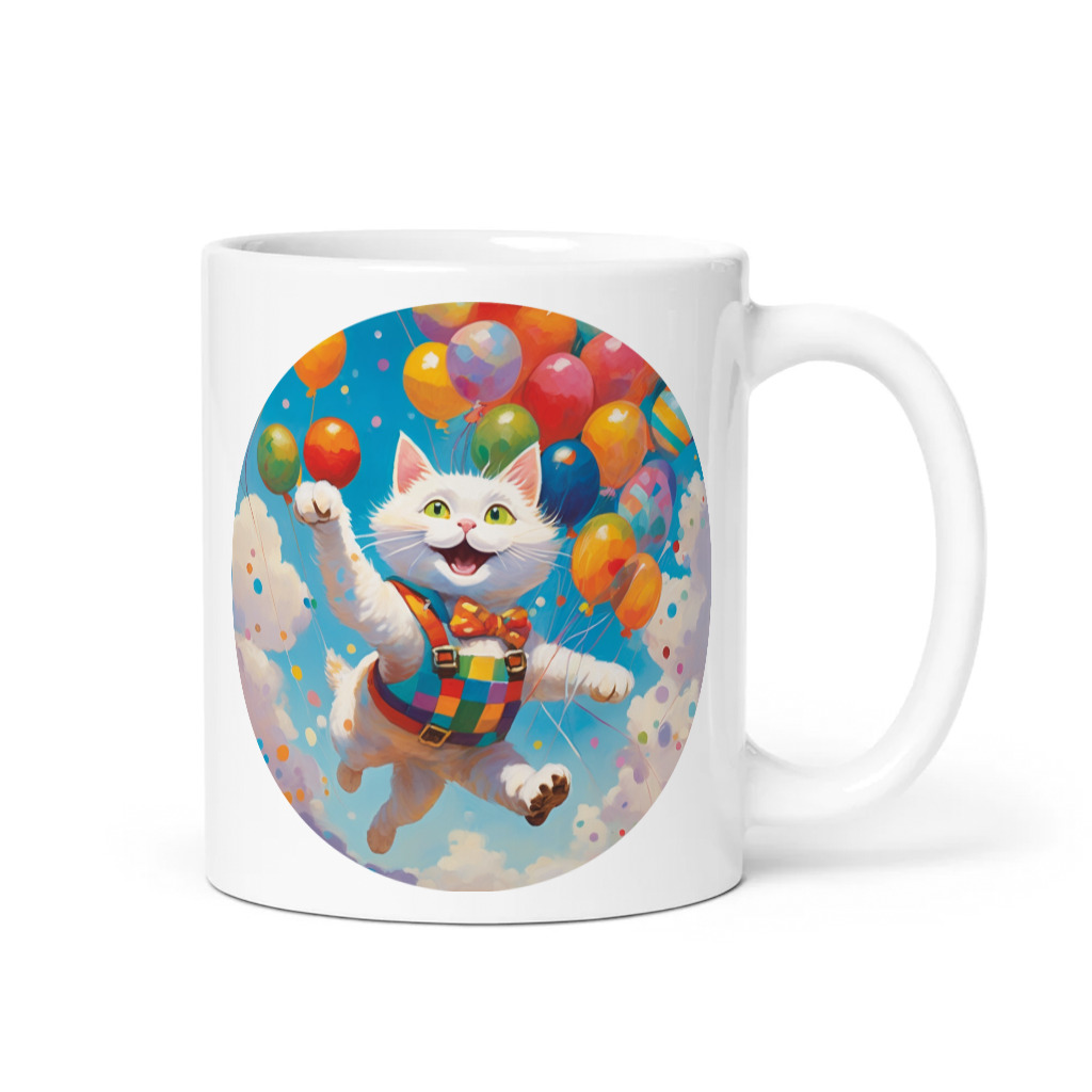 PugMug Custom White Companion Cat Mug
