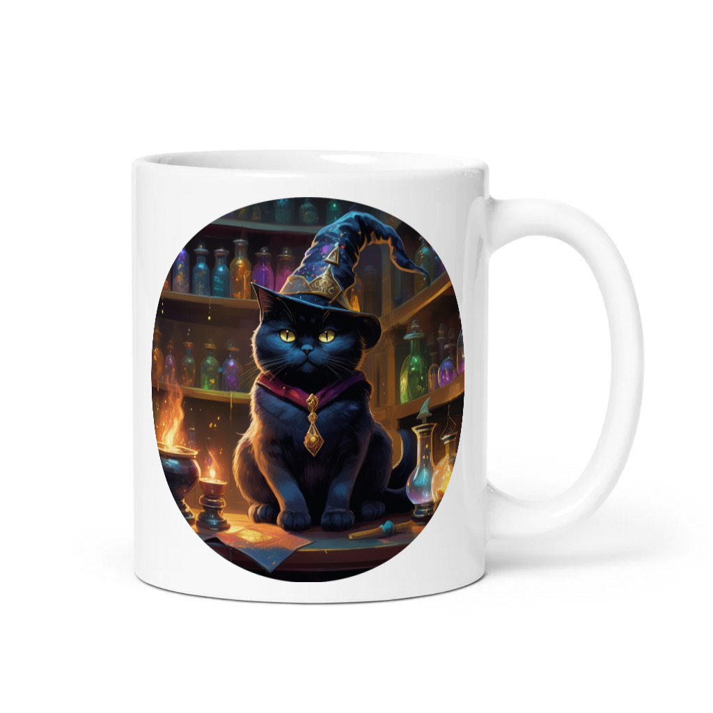 PugMug Custom Black British Shorthair Cat Mug