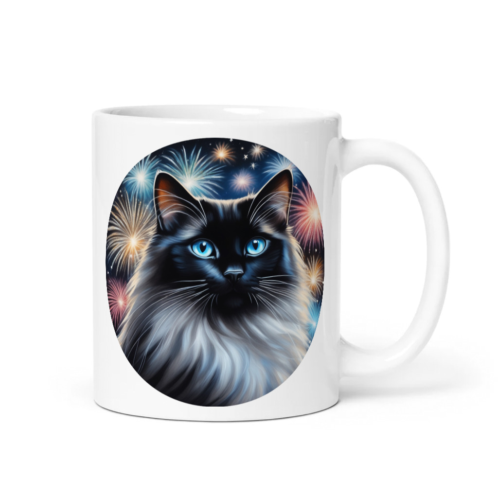 PugMug Custom Black Ragdoll Cat Mug