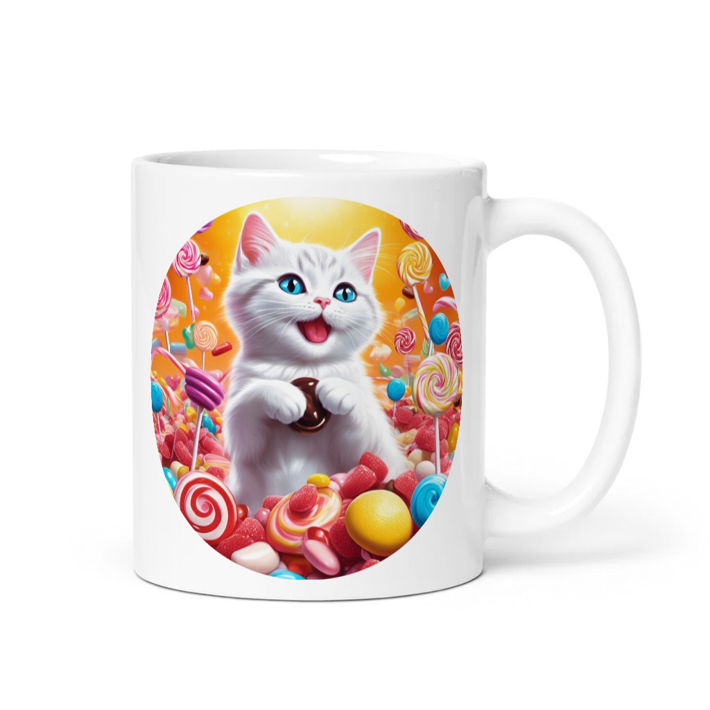 PugMug Custom White Companion Cat Mug
