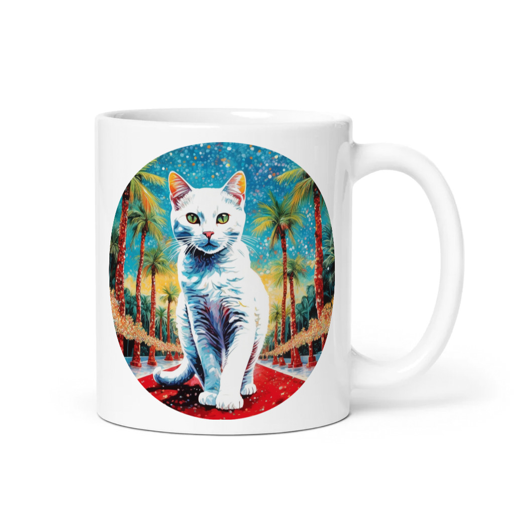 PugMug Custom White Companion Cat Mug