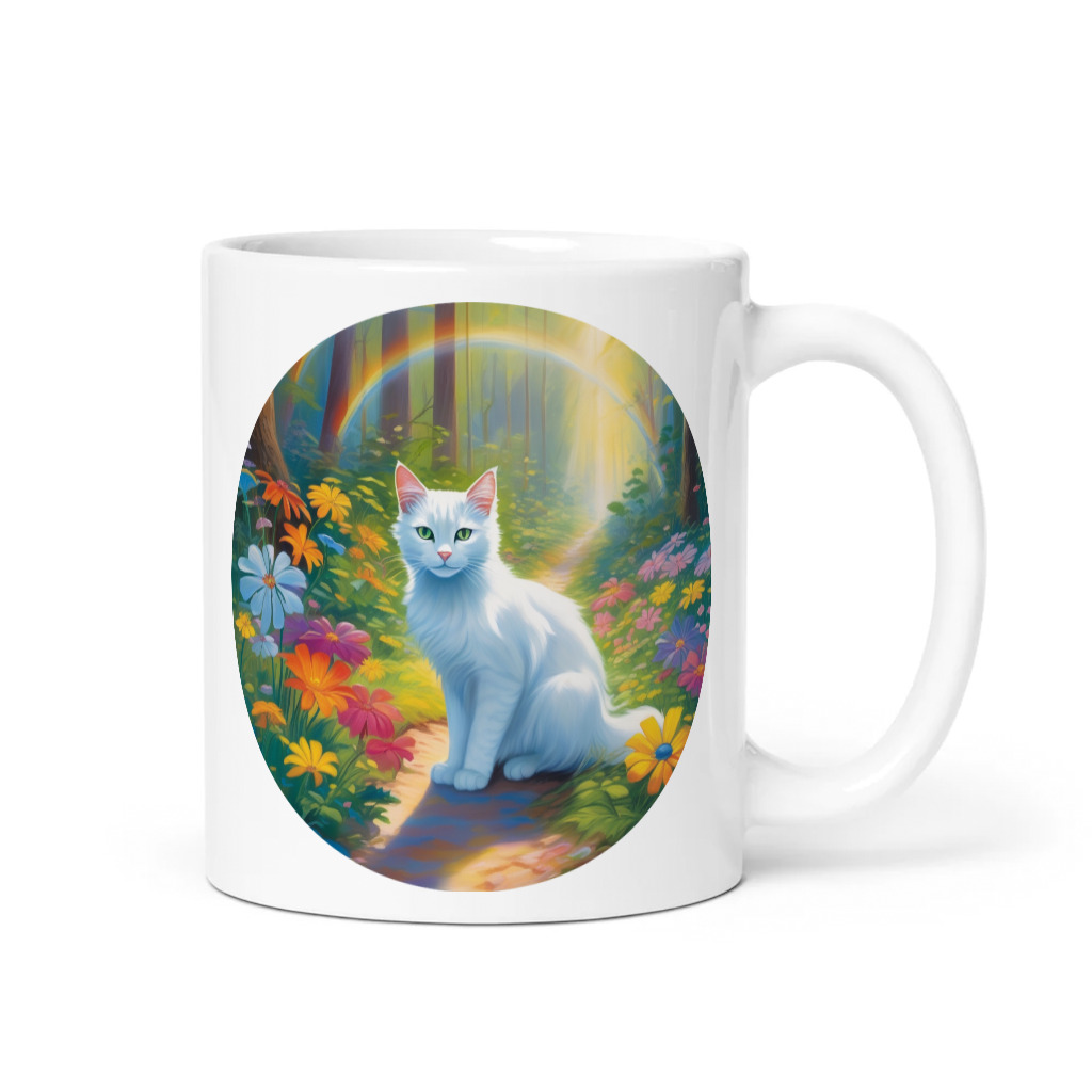 PugMug Custom White Companion Cat Mug